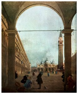 Die Piazza, Venedig, ca. 1756, 1956