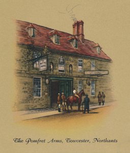 The Pomfret Arms, Towcester, Northants, 1939 von Unbekannt