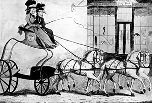 Portland Place, 18. Jahrhundert von Unbekannt