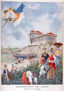 Der portugiesische Pavillon auf der Weltausstellung 1900, Paris, 1900 von Unbekannt