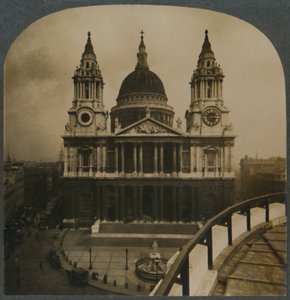 Der Stolz von London, St. Pauls Kathedrale, London, England, ca. 1910