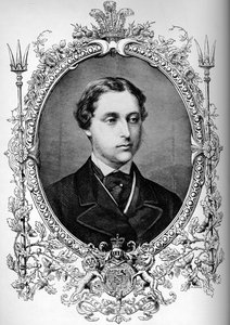 Der Prinz von Wales zur Zeit seiner Hochzeit, ca. 1863