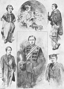 Der Prinz von Wales in seinen frühen Tagen, 1901