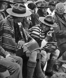 Der Prinz von Wales mit den walisischen Pfadfindern, 1926
