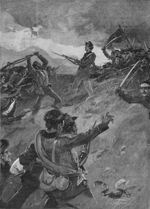 Der Preis wurde heiß umkämpft Stahl gegen Stahl, 1896, 1902 von Unbekannt