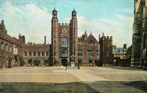 Der Innenhof, Eton College, 1905