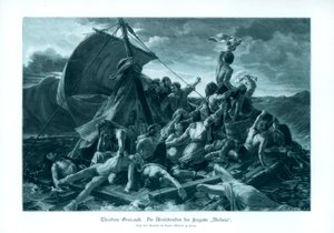Das Floß der Medusa, 1900 von Unbekannt