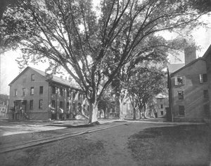 Die Lesesaal und Schatzkammer, Yale College, New Haven, Connecticut, USA, um 1900