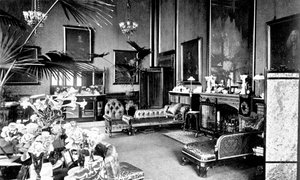 Das Rote Zeichenzimmer im Sprecherhaus, Palace of Westminster, London, ca. 1905