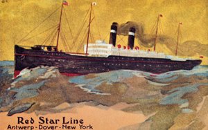 Die Red Star Line, um 1900