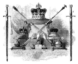 Die Insignien Englands