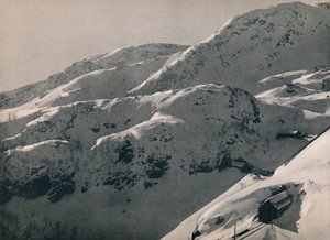 Der Reinunga-Tunnel an der Bergenbahn, 1914 von Unbekannt