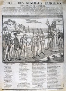 Die Rückkehr von General Ramorino, 1831