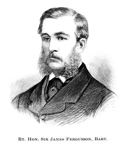 Der ehrenwerte Sir James Fergusson, 1886