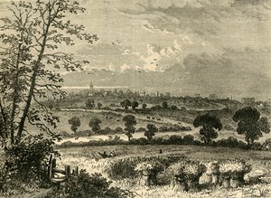 Die Römerstraße, Tufnell Park, 1838, ca. 1876