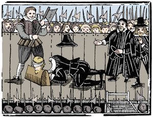 Das königliche Martyrium, aus einer Ballade von 1648 von Unbekannt