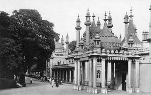 Der Königliche Pavillon, Brighton, East Sussex, frühes 20. Jahrhundert