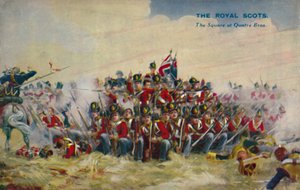 Die Royal Scots. Der Platz bei Quatre Bras, 1815, 1939