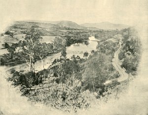 Die Straße zu den Lachsweihern, 1901