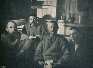 Der Salon wurde in ein Lesezimmer umgewandelt, 1893-1896, 1897