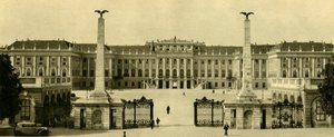 Das Schloss Schönbrunn, Wien, Österreich, ca. 1935