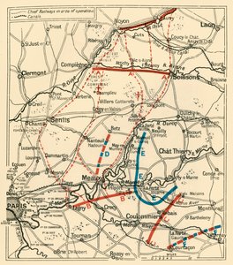 Die zweite Phase des großen Rückzugs...1914, ca. 1920