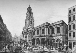Die Zweite Königliche Börse, Südfront, 1788
