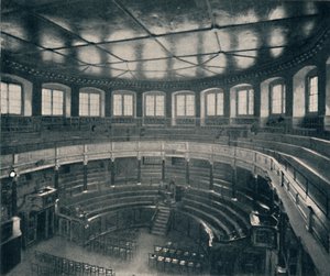Das Sheldonian Theatre, Oxford, 1903