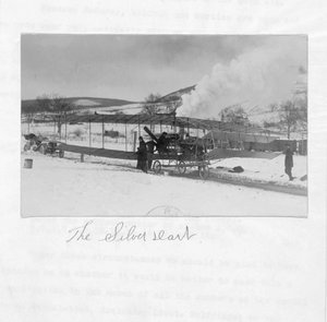 Der Silberpfeil AEA Drome Nr. 4 von Alexander Graham Bell, 1908