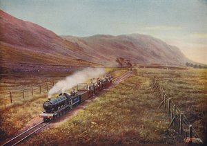 Die kleinste Personenbahn der Welt. In Eskdale, Cumberland, 1926 von Unbekannt