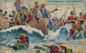 Die Somerset Light Infantry. Die verzweifelte Landung in der Aboukir-Bucht, 1801, 1939