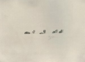 Die Südgruppe marschiert ins weiße Unbekannte, 1908, 1909