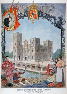 Der spanische Pavillon auf der Weltausstellung 1900, Paris, 1900
