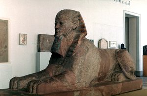 Die Sphinx der Königin Hatschepsut, 1450