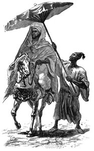 Der Sultan von Marokko, ca. 1890 von Unbekannt