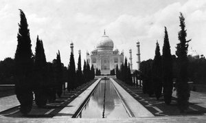 Das Taj Mahal, Agra, Indien, 1916-1917 von Unbekannt