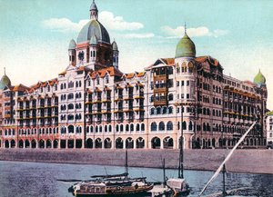 Taj Mahal Palace Hotel, Bombay, Indien von Unbekannt