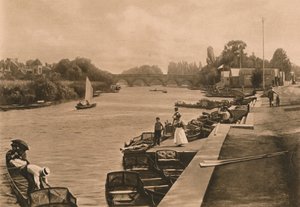 Die Themse bei Maidenhead, 1902