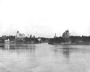 Die Tausend Inseln des St. Lawrence River, Kanada