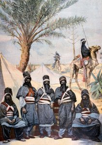 Die Tuareg-Karawane im Wintervelodrom, Paris, 1894