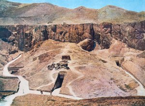 Das Tal der Könige, Luxor, Ägypten, 20. Jahrhundert