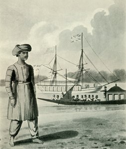 Die Flottille des Vizekönigs und Bootsmänner, 1813, 1925