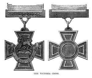 Das Victoria-Kreuz, ca. 1900