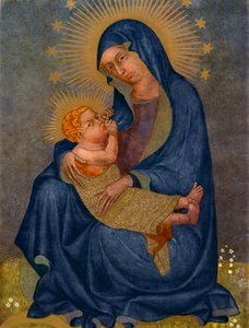 Die Vysehrad-Madonna des Regens, um 1360, 1955