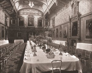 Der Waterloo-Saal, Windsor Castle, Berkshire, 1894 von Unbekannt