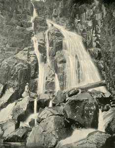 Die Wellington-Fälle, Mount Wellington, 1901 von Unbekannt