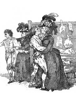 Die Westminster-Wahl, 1780er, um 1920 von Unbekannt