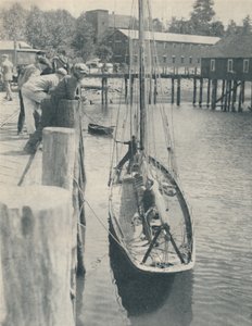 Die Yacht, die um die Welt segelte, 1936 von Unbekannt