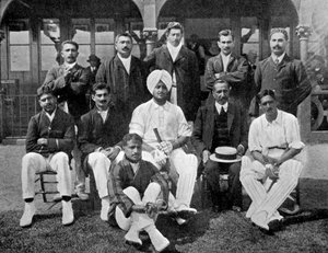 Das All-India-Cricket-Team von 1911, 1912