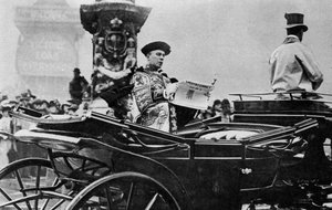 Die Verkündung des Vertrags von Versailles in ganz England durch königliche Proklamation, 1919, 1937